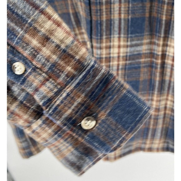 Vintage Northern Summit Wool Blend Plaid Shirt Jacket Flannel Quilt Lined Size M - Picture 7 of 10